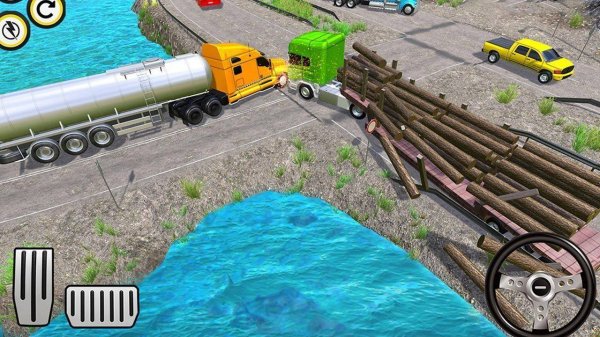 Off Road Oil Tanker Transport Truck Game