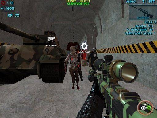 Zombie Apocalypse Bunker Survival Z Online Game