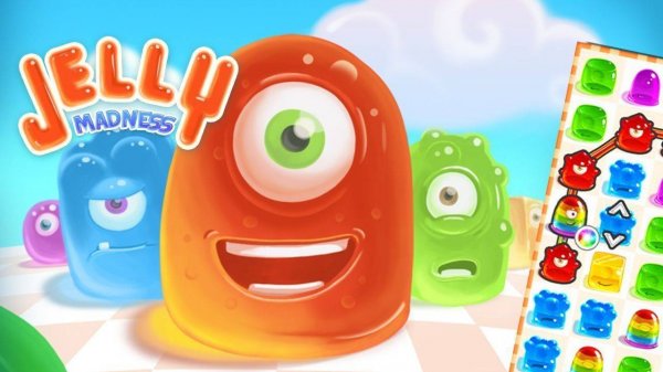Jelly Madness Match 3 Puzzle Game
