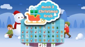 Christmas Grab Match 3 Puzzle Game
