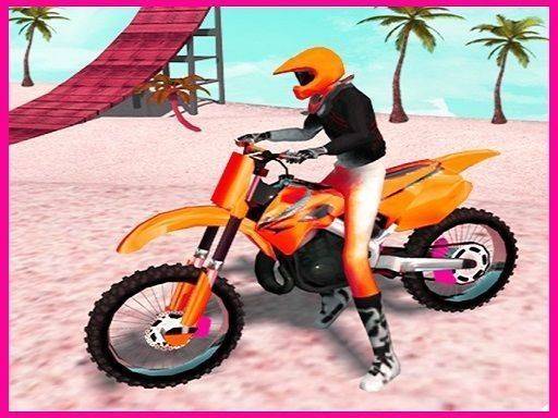 Motocross Beach Jumping Bike Stunt Game Online