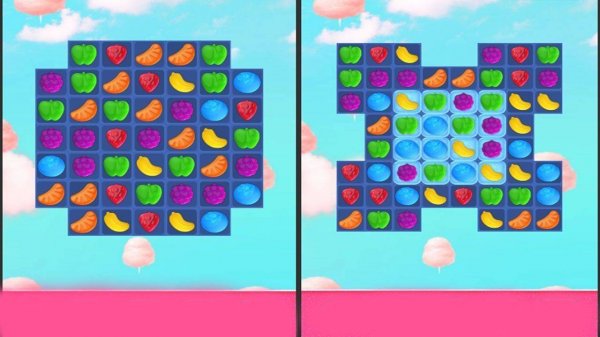 Candy Land Swipe Fantasy Match 3 Puzzle Game