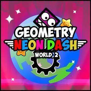 Geometry Neon Dash World Two Online Game