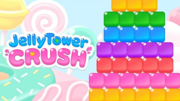 Jelly Tower CRUSH - Puzzle Game