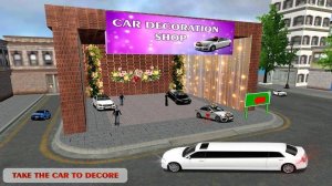 Luxury Wedding Limousine Taxi Driver City Driving Game