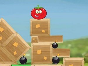 Roll Tomato Puzzle Game
