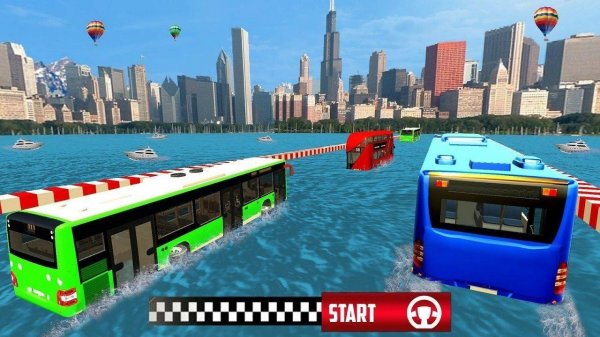 Extreme Water Surfer Bus Simulator Online Game