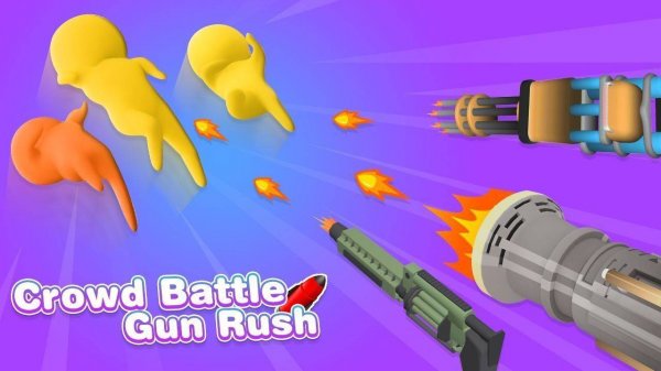 Crowd Battle Gun Rush Online Game
