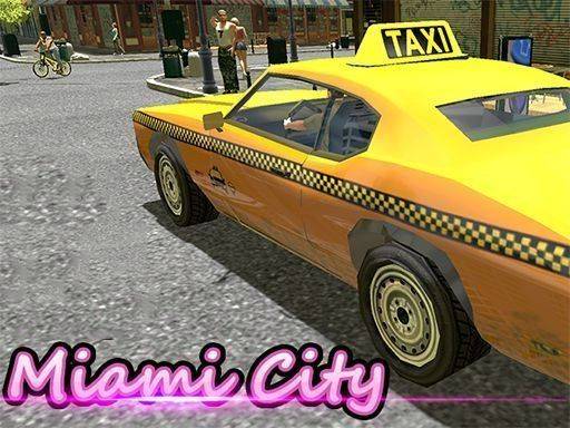 Miami Taxi Driver 3D Online Game
