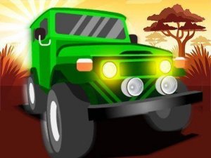 Africa Jeep Race Online Game