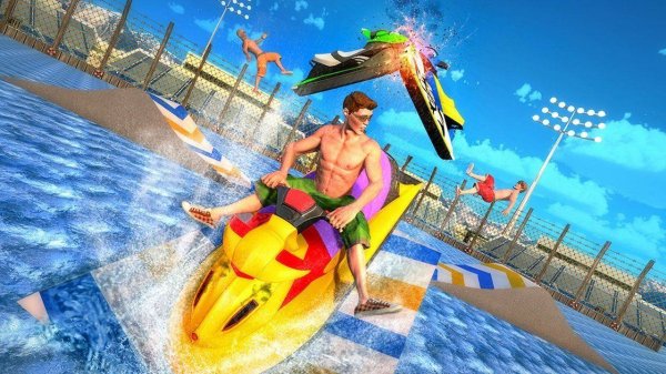 Jet Ski Racing Games: Jetski Shooting & Boat Racing Online Game