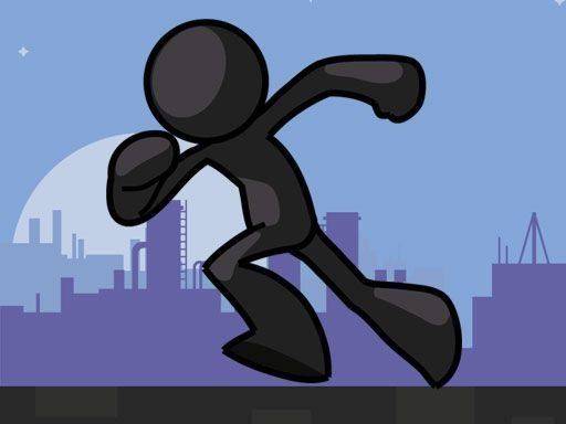 Stickman Vector Platform Game