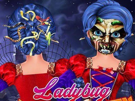 Ladybug Halloween Hairstyles Online Game
