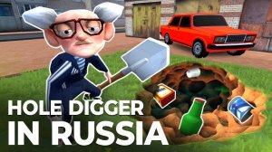 Dig a Hole in Russia - Online Excavation Game