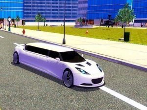 Big City Limo Car Driving Game - Luxury Taxi Simulator