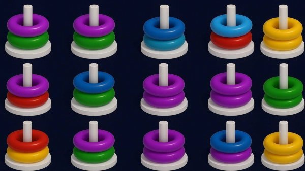Ring Arrangement Logic Game