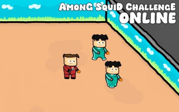 Among Squid Challenge - Stealth Maze Survival