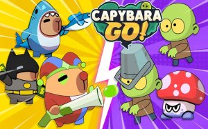 Capybara Go! - Merge & Battle Strategy Game