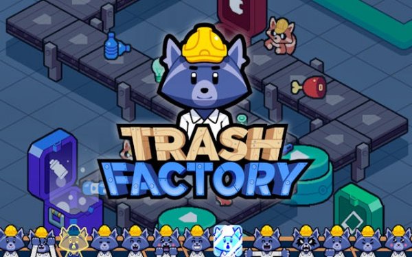 Trash Sorter: Raccoon Puzzle