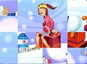 Christmas Slide Puzzle